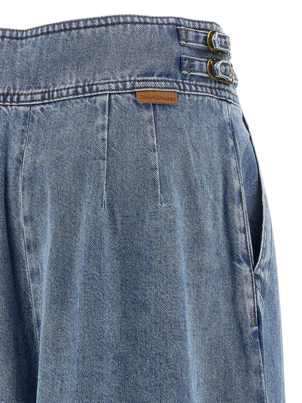 Zimmermann Zimmermann 'Denim Culotte'ジーンズ - Image 5