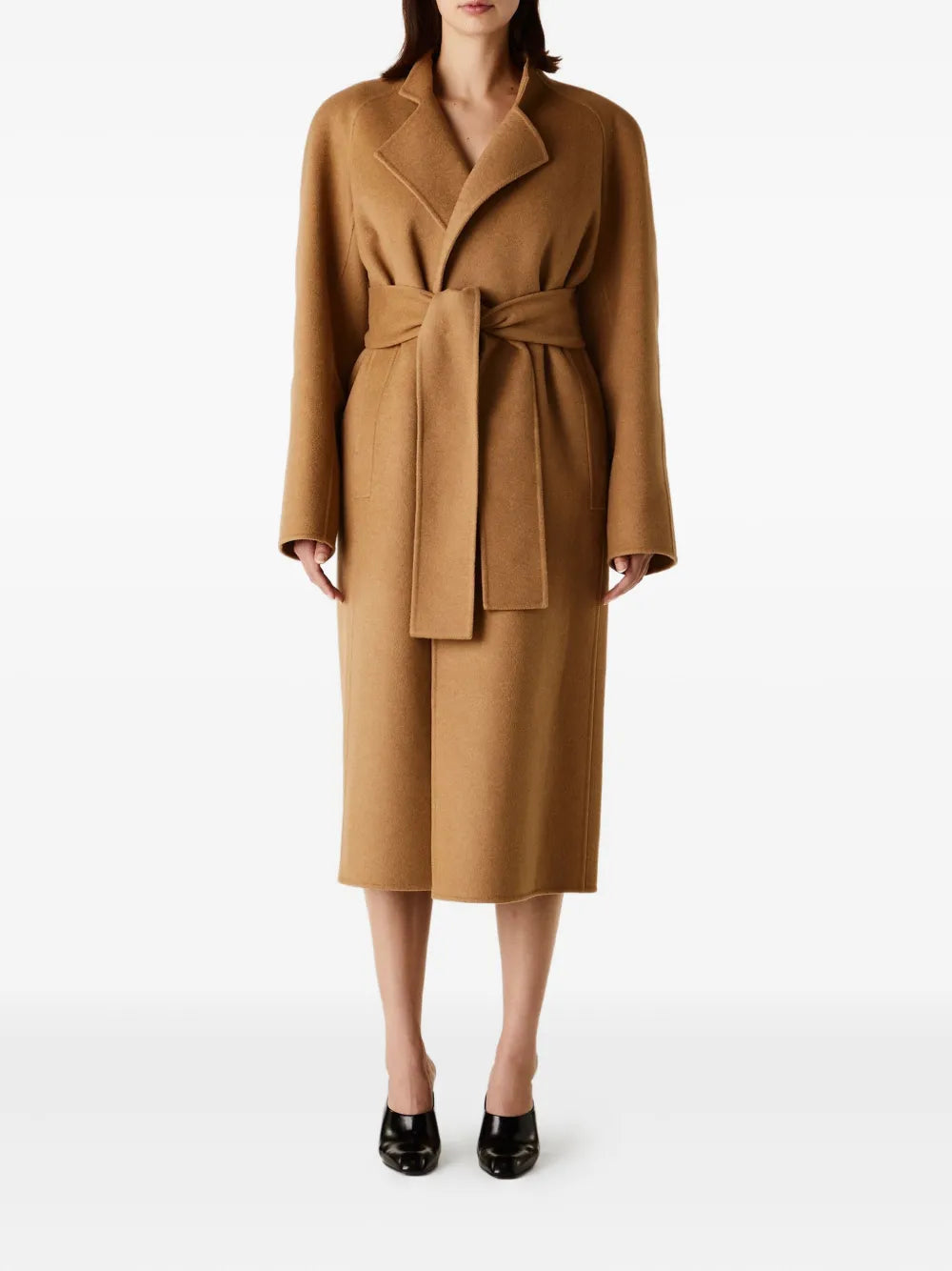 Khaite Khaiteシングルブレストベルト付きコート - Image 5