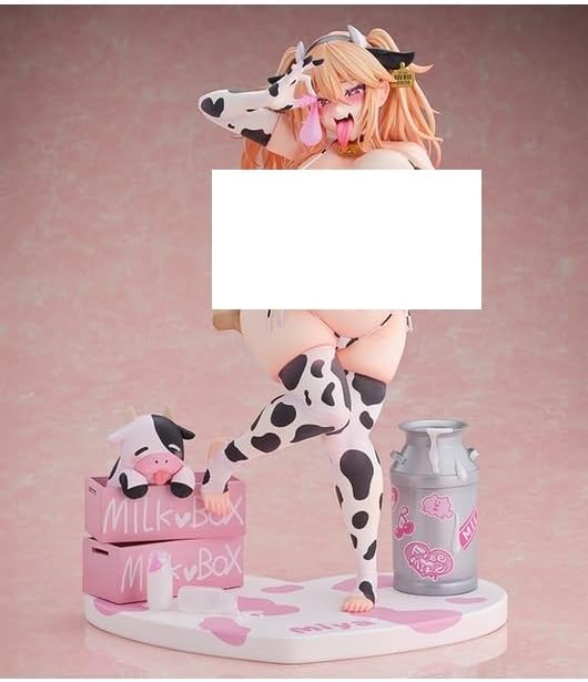 Miya-chan Cow Costume Ver. DX Edition, Native 1/5 Scale, Total Height: Approx. 13.4 inches (34 cm)