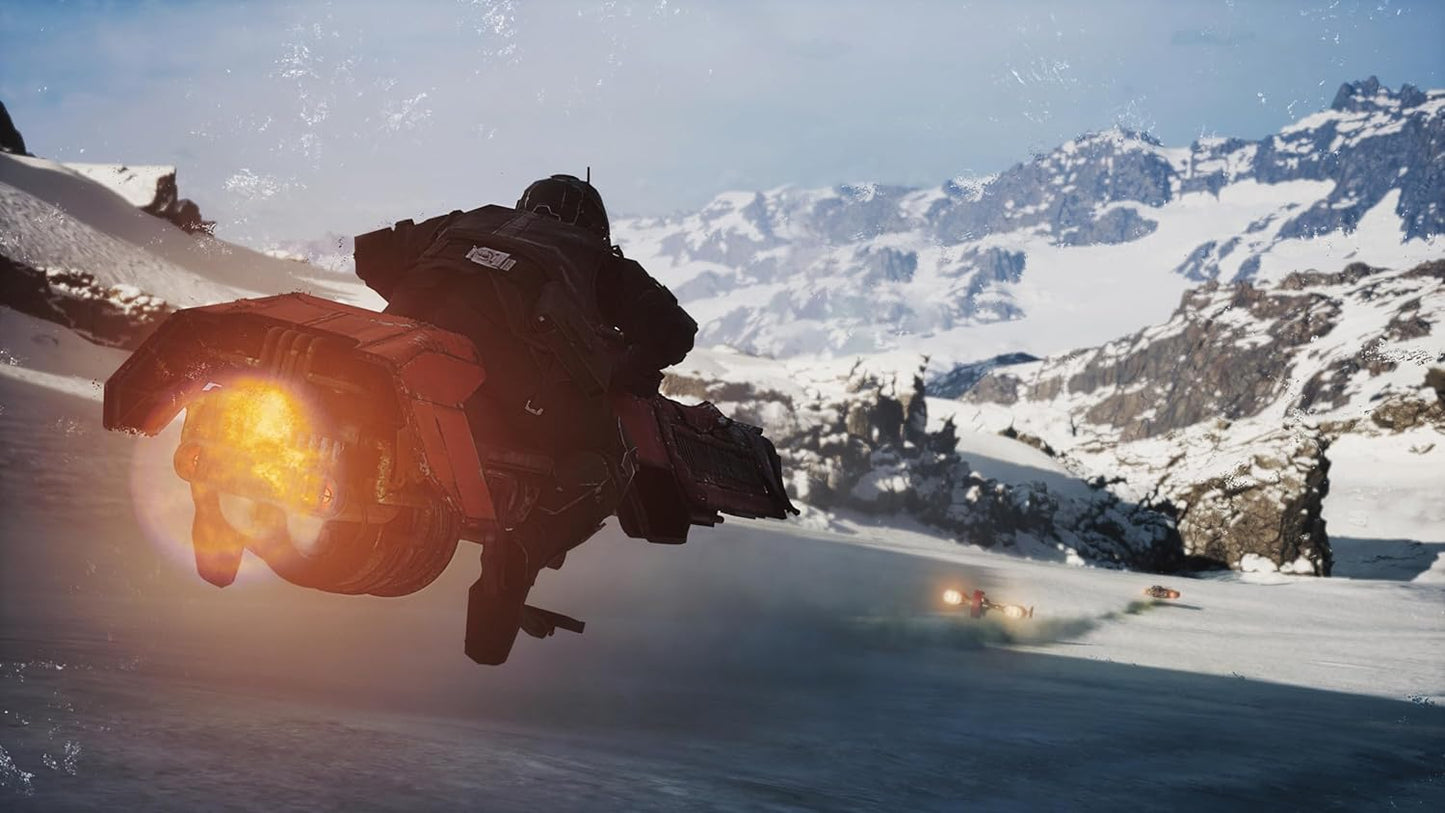 スター・ウォーズ：ギャラクティック・レーサー™ コレクターズエディション -PS5 【特典】デラックスエディション、ランドスピーダーモデル、パイロットパッチ、ケスターバナー、アートブック、スチールケース 同梱 & 【早期特典】リパルサークラフト用の先行予約特典限定リバリー、 マルチプレイヤーモード専用の先行予約特典プレイヤーバナー 同梱