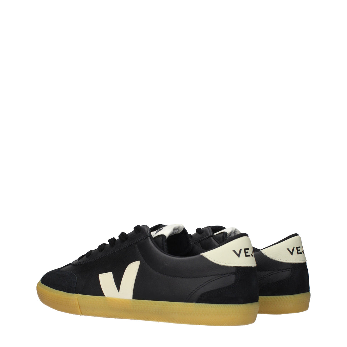 Veja ヴェジャ メンs スニーカー ブラック レザー - Image 5