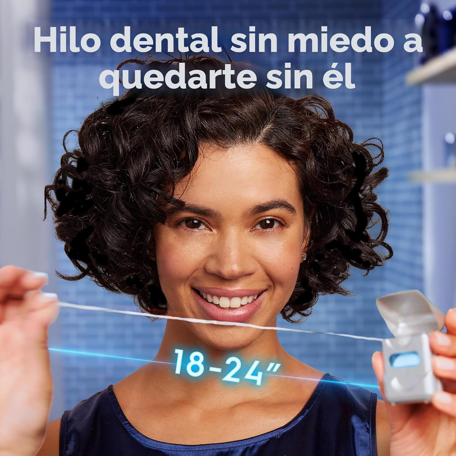 Oral-B Glide Pro-Health Comfort Plus - Hilo dental, menta, 3 unidades