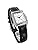 Casio LTP-V007L-7E1 Standard Quartz Women's Watch, Silver, Black, Overseas Model, Silver Black Leather LTP-V007L-7E1, Simple