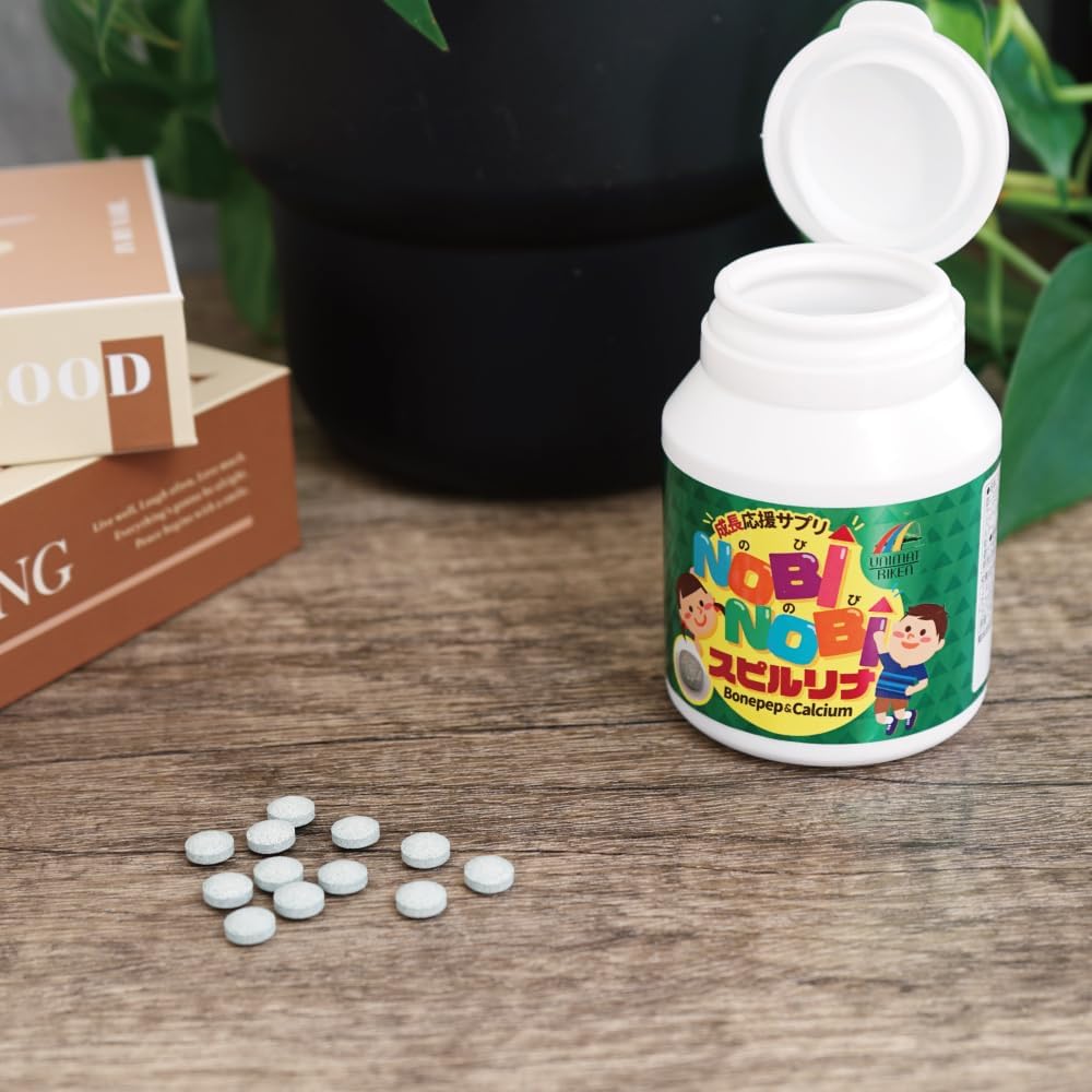 Unimat Riken NOBINOBI Spirulina, 150 Capsules