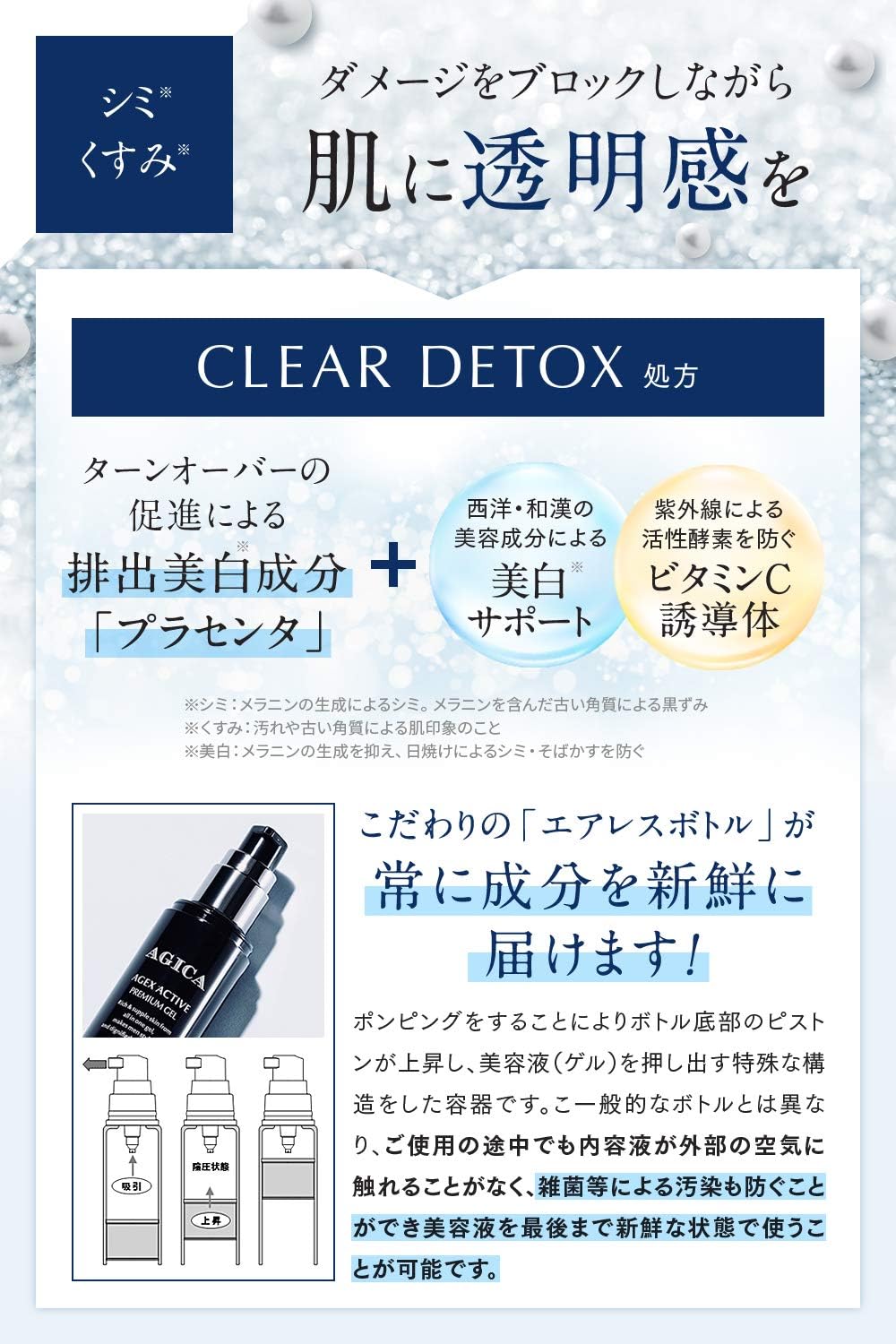 AGEX ACTIVE PREMIUM GEL Men's All-in-One Gel, Adult Acne, Rough Skin, Stains Dullness, Aging Care, For Men, Skin Care, Quasi-Drug, Made in Japan, 1.6 oz (45 g)