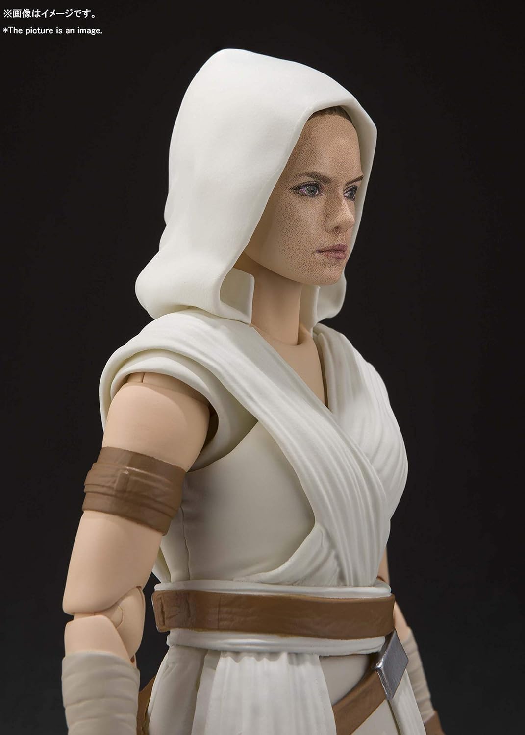 S.H. Figuarts Rey & D-O (Star Wars: The Rise of Skywalker) (Resale Version), Approx. 5.7 inches (145 mm), PVC & ABS, Pre-painted Action Figure