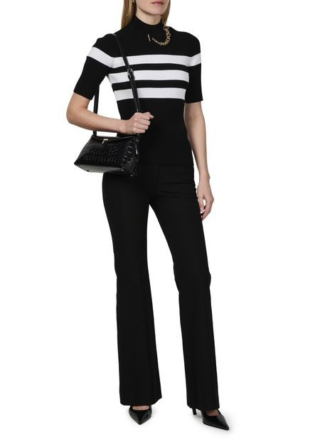 JEAN PAUL GAULTIER ビスコースニット製 半袖セーター - Image 6