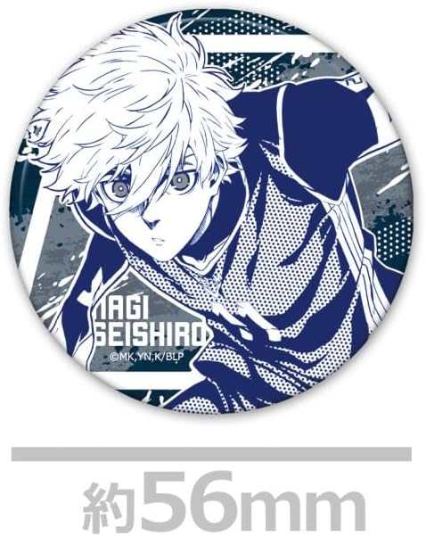 Blue Rock Anime Character Towel with Can Badge F [Seijiro Nagi]