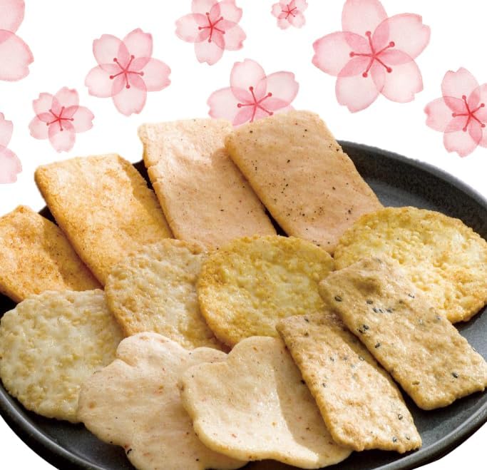 Kanazawa Kanerokuseika Kanerokunohana [Packaged with Official Handbag] Sweets Folding Gift Senbei Crackers Individually Wrapped Handicrafts Hand Gifts Thank You Gifts Celebration Return Gift Gift