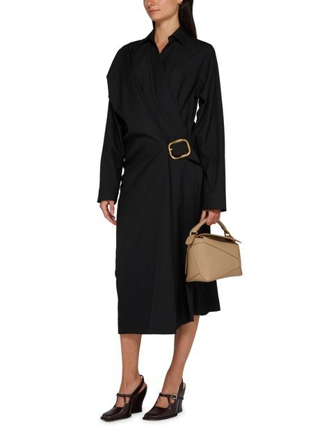 LOEWE ウール製 ベルト付きワンピース - Image 6
