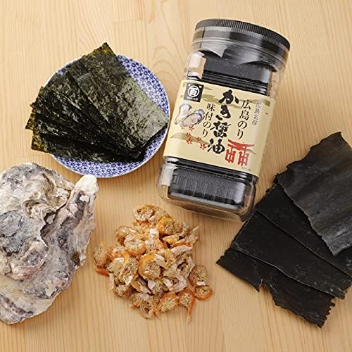 Hiroshima Seaweed Special Selected Scented Soy Sauce Flavor (Packaged) Seaweed Gift, Souvenir Insert, Thank You Return, Gift (Special - 10H)