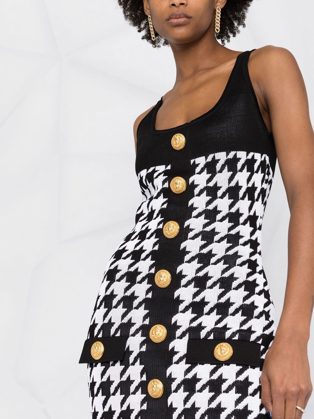 Balmain Paris バルメインパリは短いドレスを編んだ - Image 6