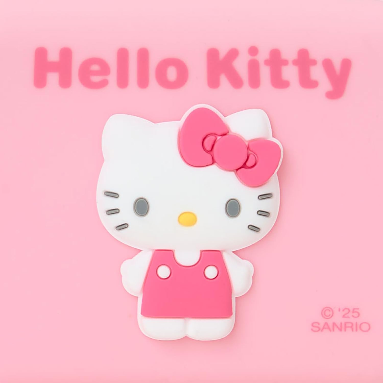 Sanrio Silicone Hello Kitty Mini Pouch, Accessory Case, Cosmetic Pouch, Coin Purse 357588