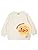 Nakata Anpanman Applique Sweatshirt, Fleece Lined, Autumn, Winter, Spring, Long Sleeve, Children's Clothes, Boys, Girls, Baby, Kids, Anime Character Goods
