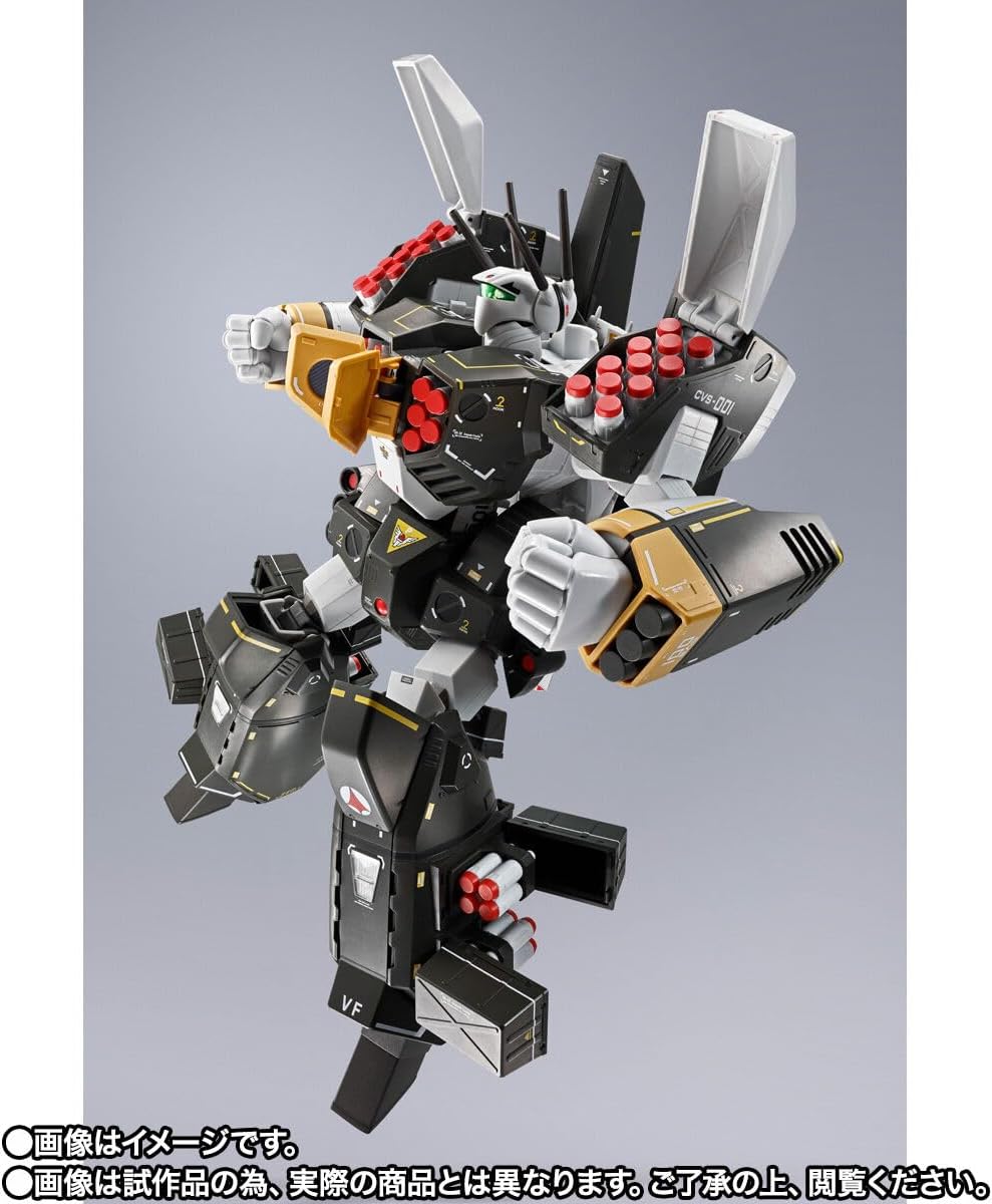 DX Chogokin VF-1S Armored Valkyrie (Roy Focker Special), Approx. 12.6 inches (320 mm), ABS & Diecast & PVC Complete Figure
