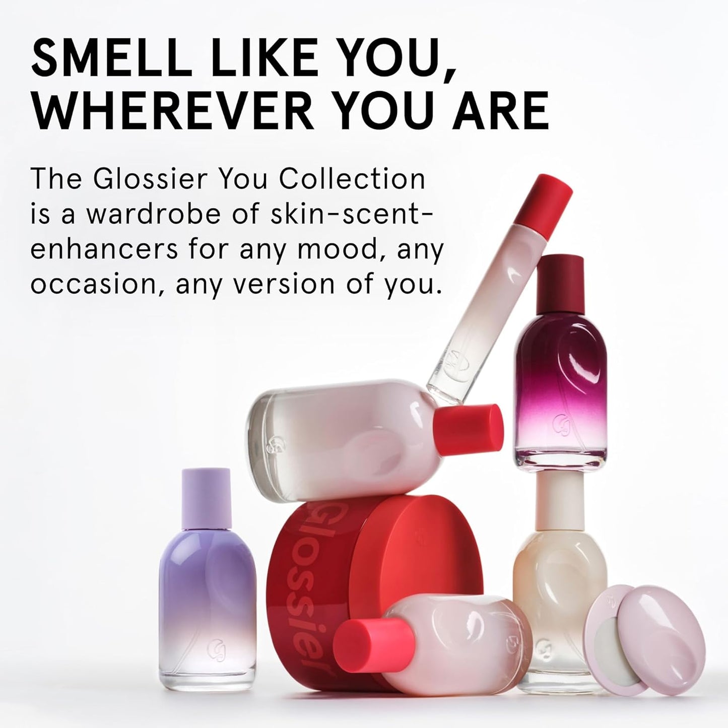 Glossier Crème de You Dry-Touch Body Butter - Signature You Fragrance Scented Body Cream for Dry Skin & 24 Hour Hydration - Shea Butter & Jojoba Oil - Warm & Spicy - Dermatologist-Tested, Vegan, 215ml