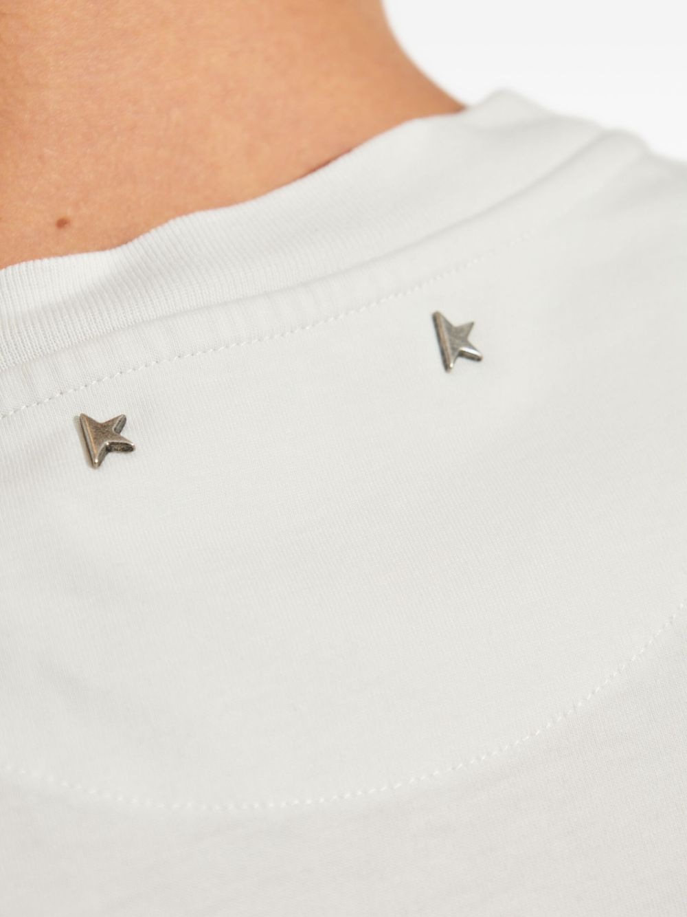 Golden ゴールデングースロゴコットンTシャツ - Image 6