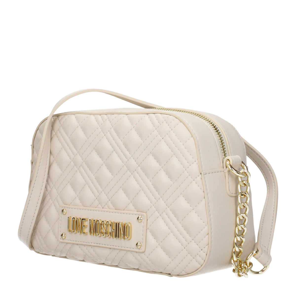 Moschino モスキーノのショルダーバッグが大好きな女性ポリウレタンベージュ/アイボリー - Image 6