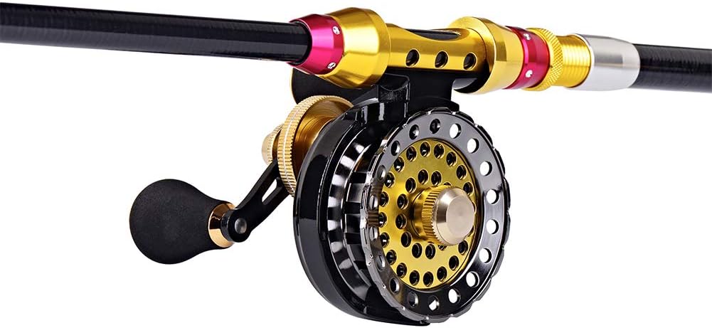 Lizard Chinu Reel Fishing Raft Reel Drop Black Sea Bream, Right Handle, Ice Fishing, 6+1BB, Maximum Drag Force, 11.0 lbs (5 kg), Gear Ratio, 2.6:1 Clutch, Raft Fishing, Casserole Fishing Reel