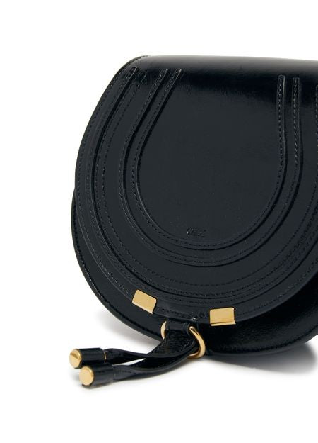 CHLOE Marcie small glossy leather shoulder bag - Image 6