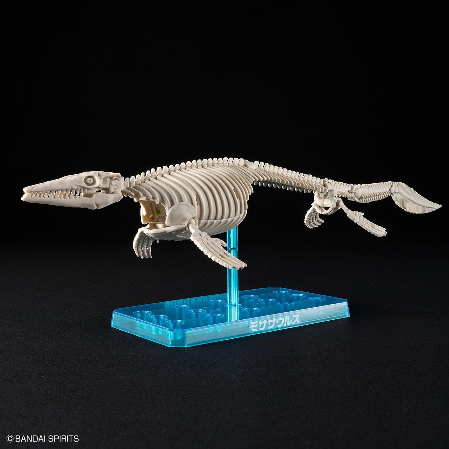 Bandai Spirits Planosaurus Land and Sea Dinosaur Set, Color Coded Plastic Model