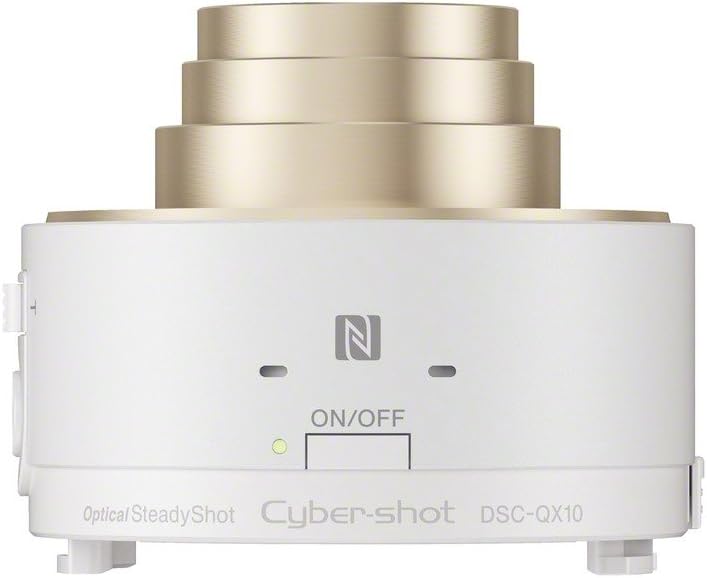 SONY デジタルカメラ Cyber-shot レンズスタイルカメラ QX10 ホワイト DSC-QX10-W
