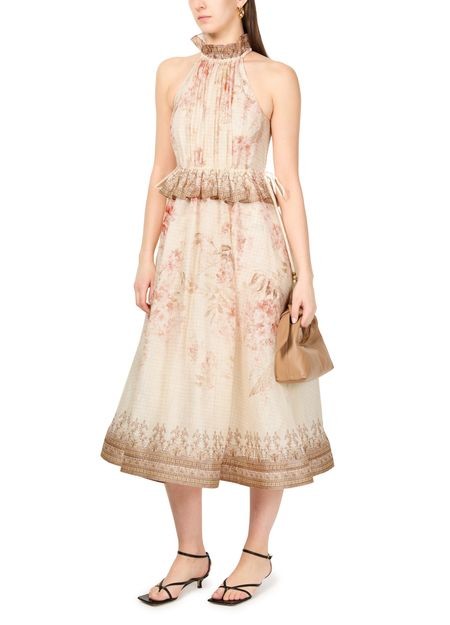 ZIMMERMANN Illuminate halter midi dress - Image 6