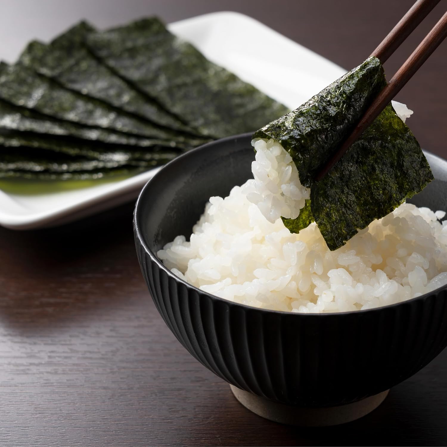 Kaisou Honpo Yaki Nori, Mie Prefecture-Produced, Full Size 30 Sheets, High Grade, First Harvest, Domestic, for Home Use, Gift Use, for Onigiri and Hand-Rolled Sushi