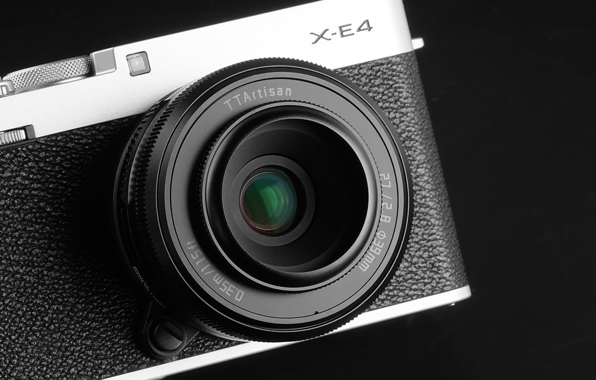TTArtisan AF 27mm f/2.8 X-Mount Fujifilm X Black Lens Brand Optics