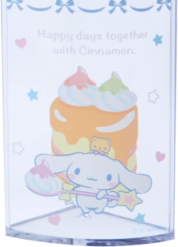 Sanrio 213161 Sanrio Pen Stand, Blue, Saxophone, Plastic, Cinnamoroll, Cinnamoroll, 360 Degree Rotation, Pen Stand, Pen Holder, Cosmetics, Makeup Brush, Tulle, Pet Character