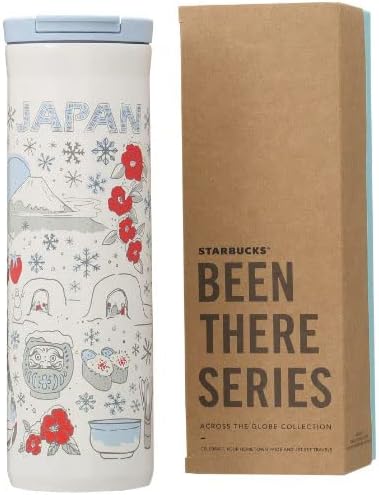 Starbucks Been There Series Stainless Steel Bottle, Japan Limited, 16.1 fl oz (473 ml), Winter, Stainless Steel, Brand, Present, Cute, Stylish, Return, Christmas, Halloween, Valentine's Day