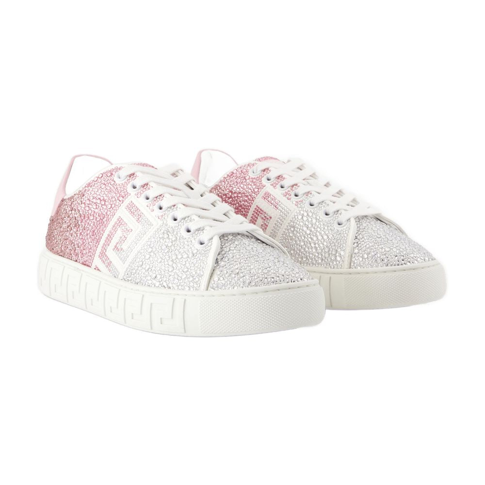 Versace スニーカーヴェルサーチレザーホワイト - Image 6