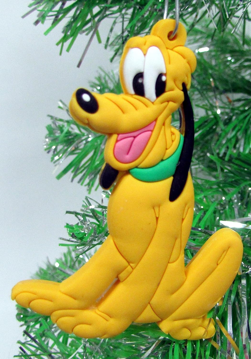 Mickey Mouse - Juego de adornos de 6 piezas con Mickey Mouse, Minnie Mouse, Pato Donald, Pato Daisy, Goofy y Plutón, diseño único de plástico inastillable, ideal para niños