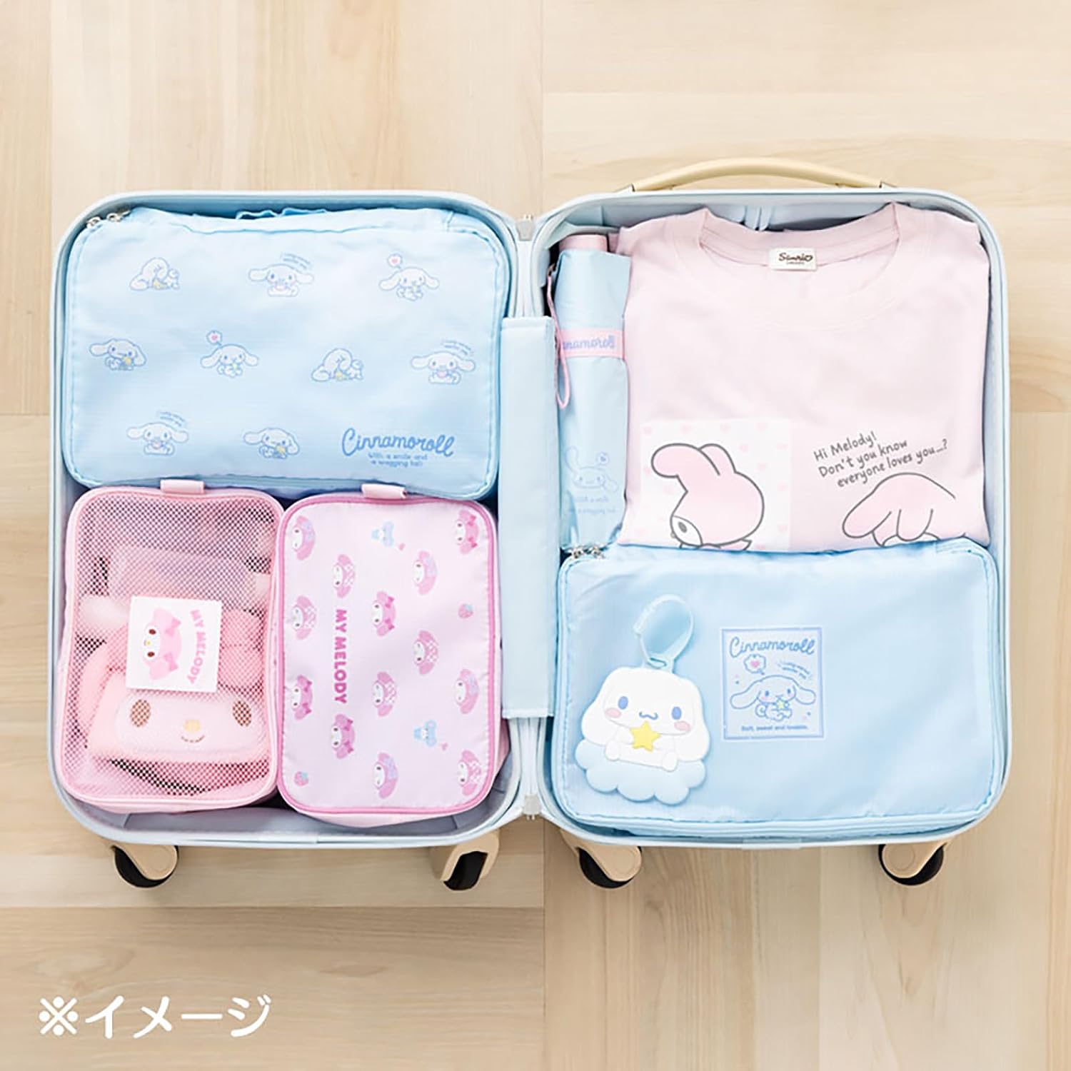 Sanrio 679569 Hello Kitty Luggage Tag with PVC, PET, Paper Name Card