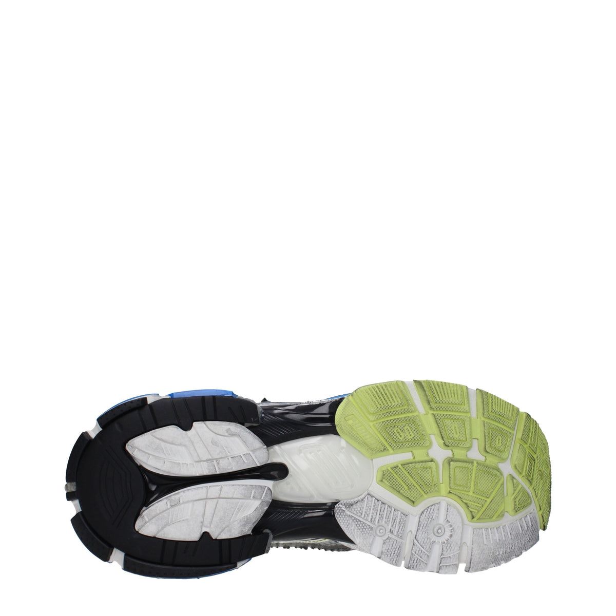 Balenciaga バレンシアガスニーカーランナーマンファブリックホワイト/ブルー - Image 6