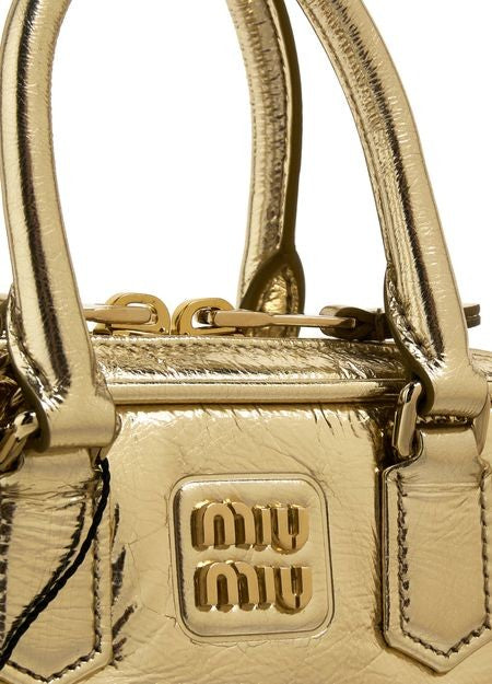 MIU MIU Arcadie ナッパレザー ミニバッグ - Image 6