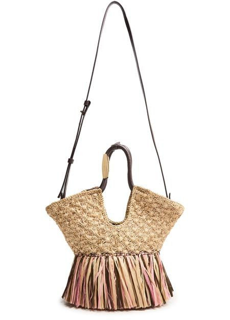 ZIMMERMANN Goldentime mini fringed tote bag - Image 6