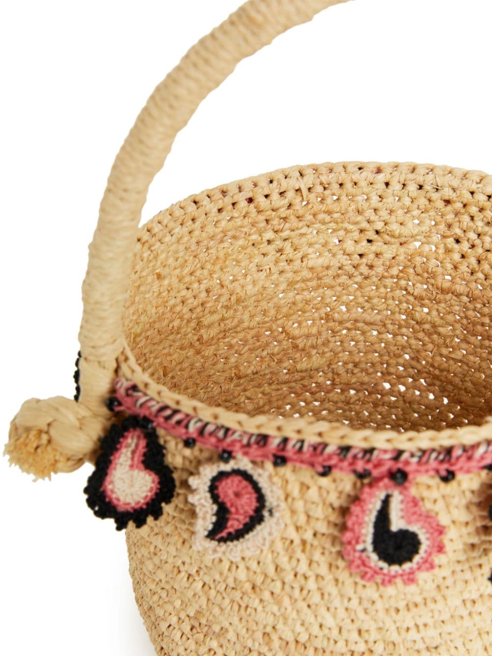 Alanui Paisley Raffia Bucketバッグ - Image 6