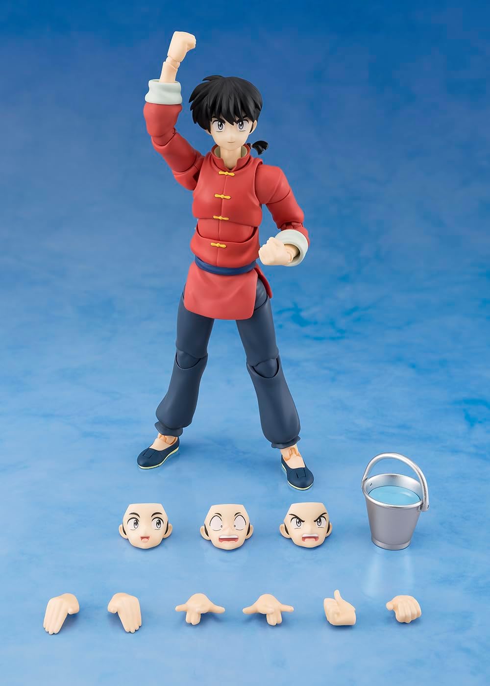 Tamashi Nations S.H. Figuarts Rama 1/2 Saotome Ranma, Approx. 5.5 inches (140 mm), PVC & ABS Pre-painted Action Figure