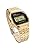 Casio A159WGEA-1 Standard Digital Quartz Watch, Free sliding clasp Gold A159WGEA-1, Bracelet Type