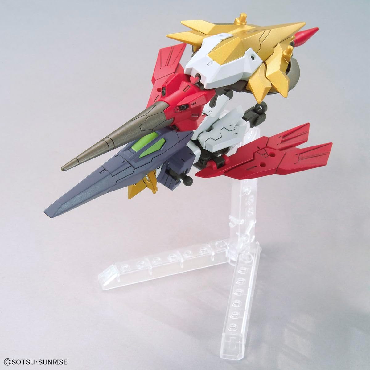 HGBD:R Gundam Build Divers Re:RISE Gundam Aegis Knight 1/144 Scale Color-Coded Plastic Model