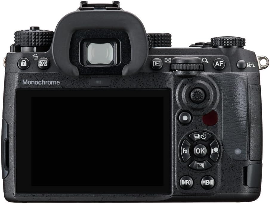 Pentax K-3 Mark III Monochrome Camera Body (Black) - High Definition DSLR Bundle Ricoh Pentax O-GPS2 GPS Unit, Camera System Gadget Bag, 64GB Memory Card (4 Items)