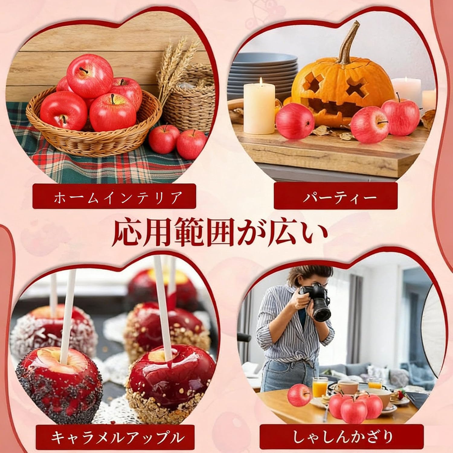 5pcs Apple Food Sample Fruit Model Real Apple Sample Food Model Display Display Props Model 8cm Tall Real Full Size Replica Fruit Model Photography Props Photography Props Display Room