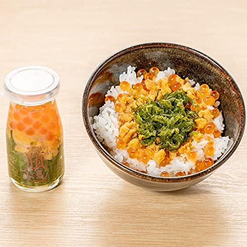 Bottle Urchins 3.2 oz (90 g), Set of 3, Kawaido, Miyako City, Iwate Prefecture, Small Vial Type, Frozen Seafood Bowl