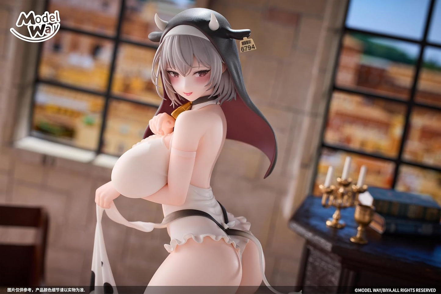 MODEL WAY Dairy Cow Sister OUKO 1/6 Scale PVC & ABS Painted Complete Figure