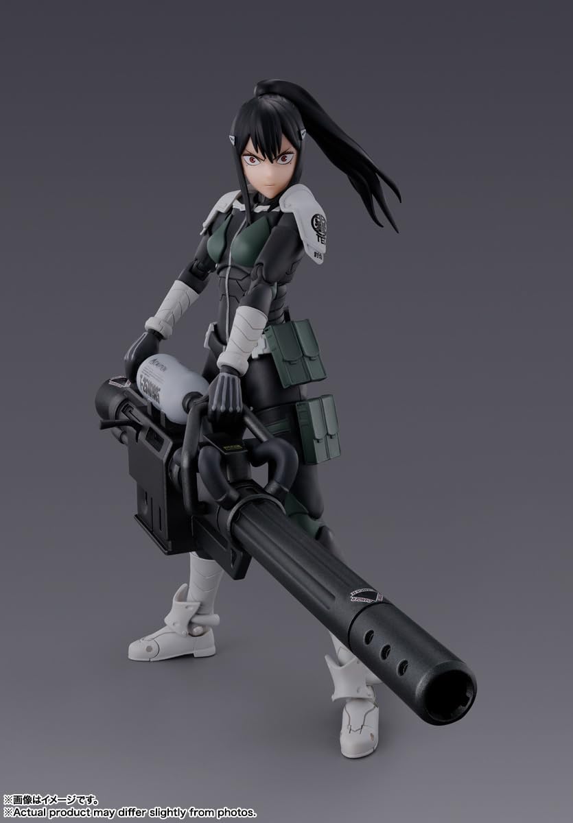 BANDAI SPIRITS S.H. Figuarts Kaiju No. 8 Mina White Approx. 5.5 inches (140 mm), PVC & ABS, Pre-painted Action Figure