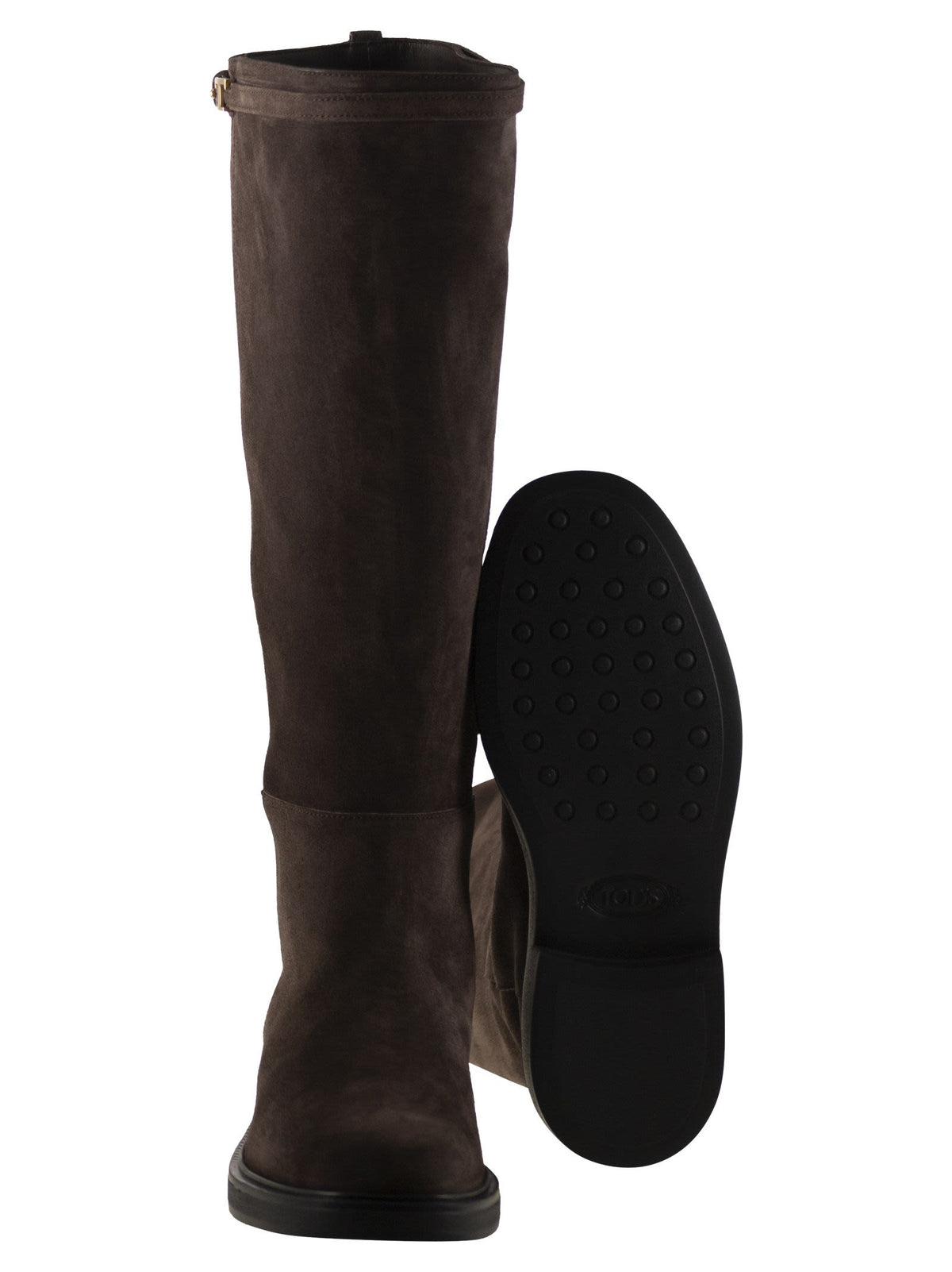 Tods トッド 'S スエードレザーブーツ - Image 6