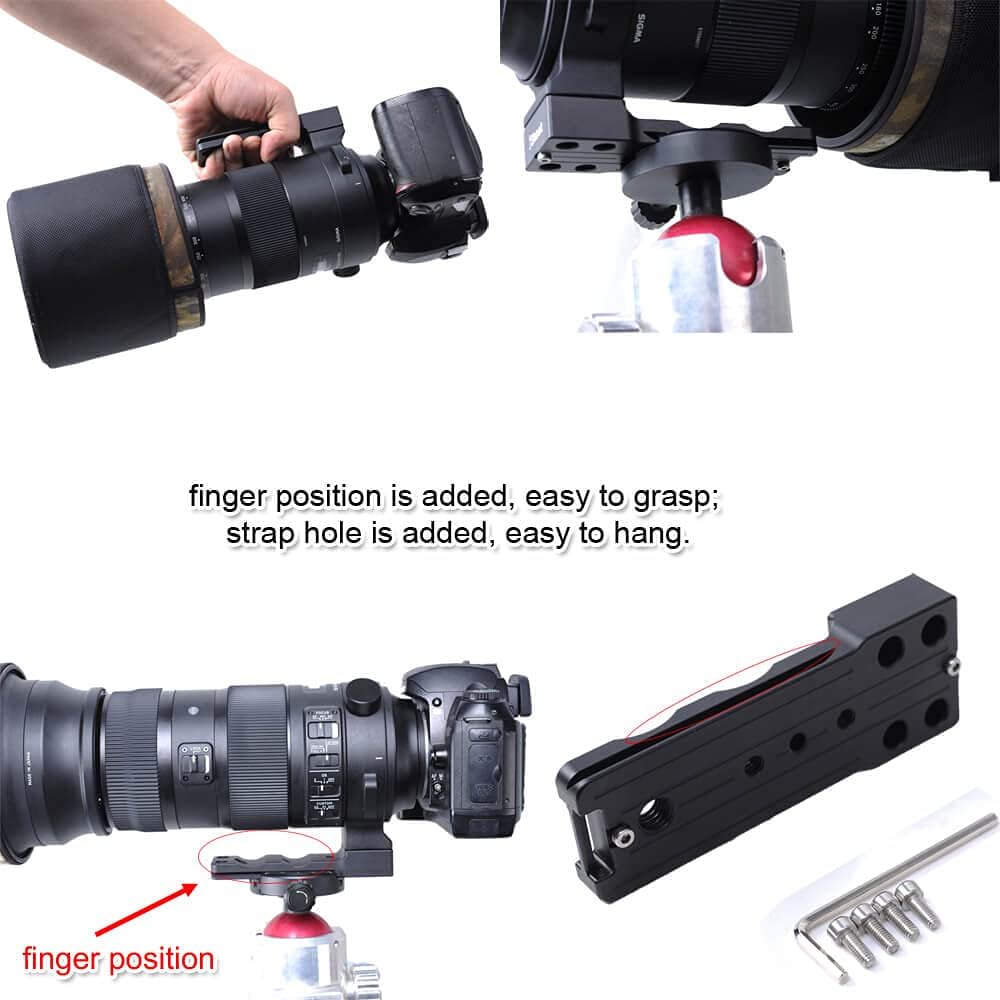 Lens Support Collar Stand, Camera Ring Tripod Mount Ring Foot, Lens Bracket Collar Base, Tripod Socket Feet, Sigma Sigma 150-600mm f/5-6.3 DG OS HSM Sports, 60-600mm f/4.5-6.3 DG OS HSM Sports,