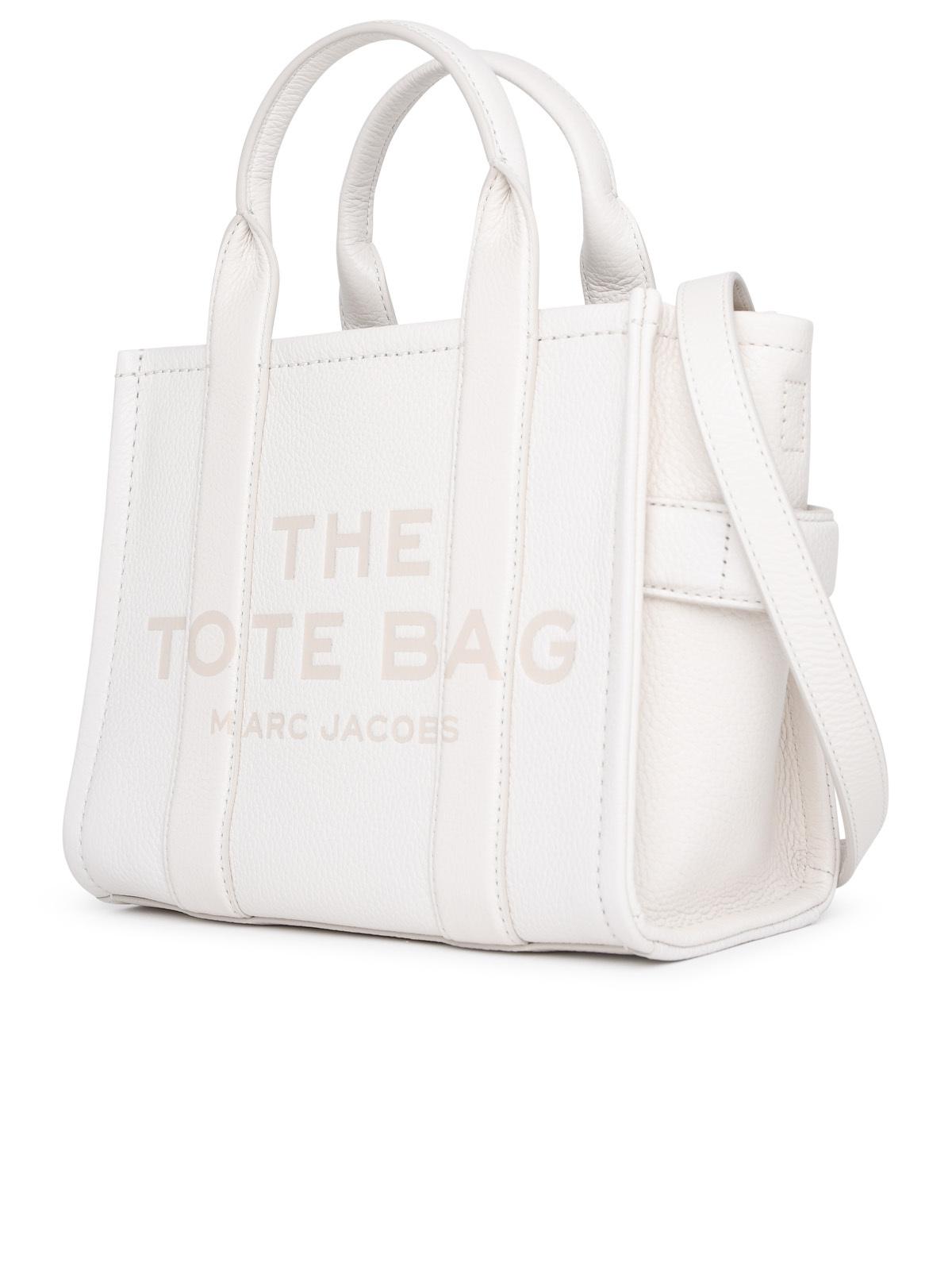 Marc Marc Jacobs（）Ivory Lear Mini Toteバッグ - Image 6