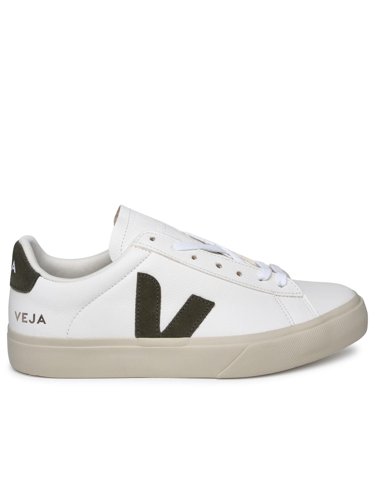 Veja Veja Ivory Chrome Free Lear Field Sneakers - Image 6
